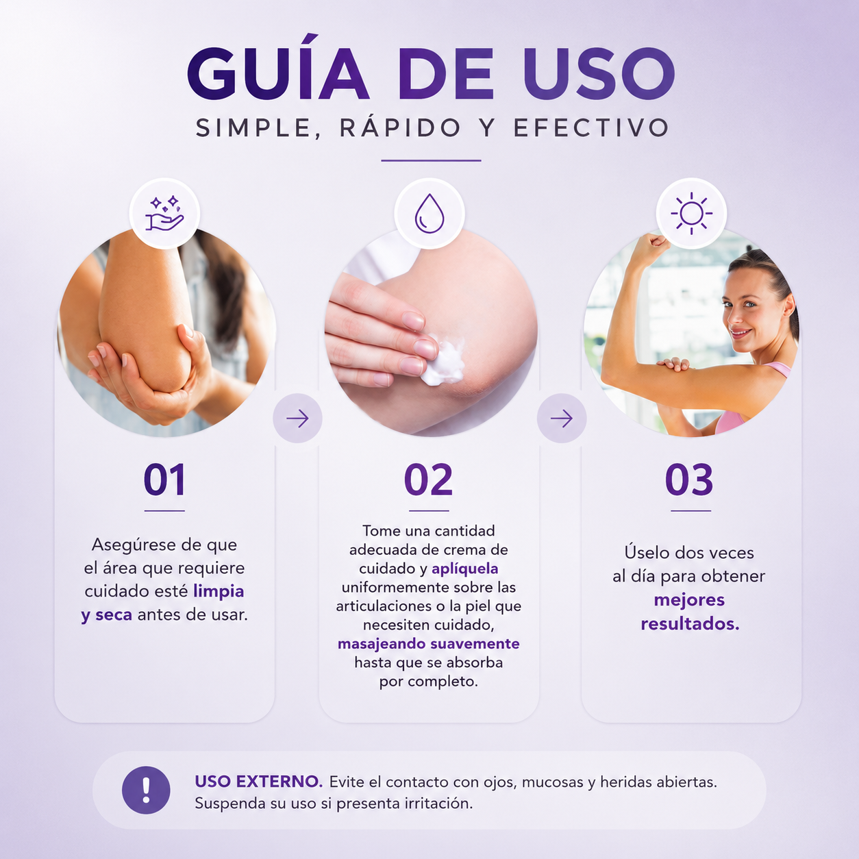 Gel de Masaje para Articulaciones — Glucosamina y Condroitina 100g
