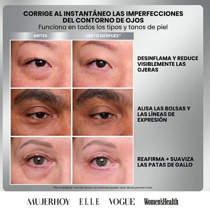 Gel tensor — mirada firme y despierta en 60 segundos