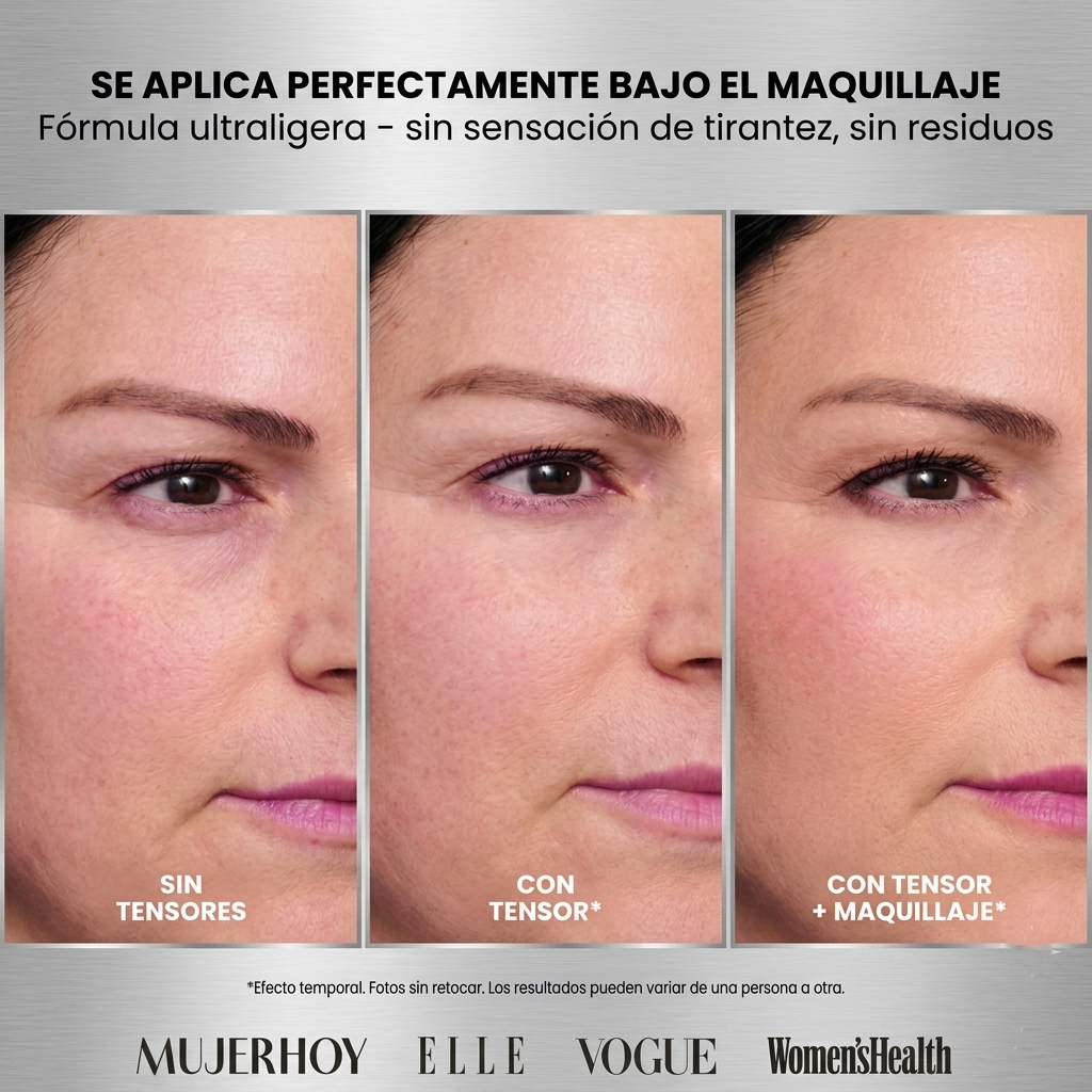 Gel tensor — mirada firme y despierta en 60 segundos