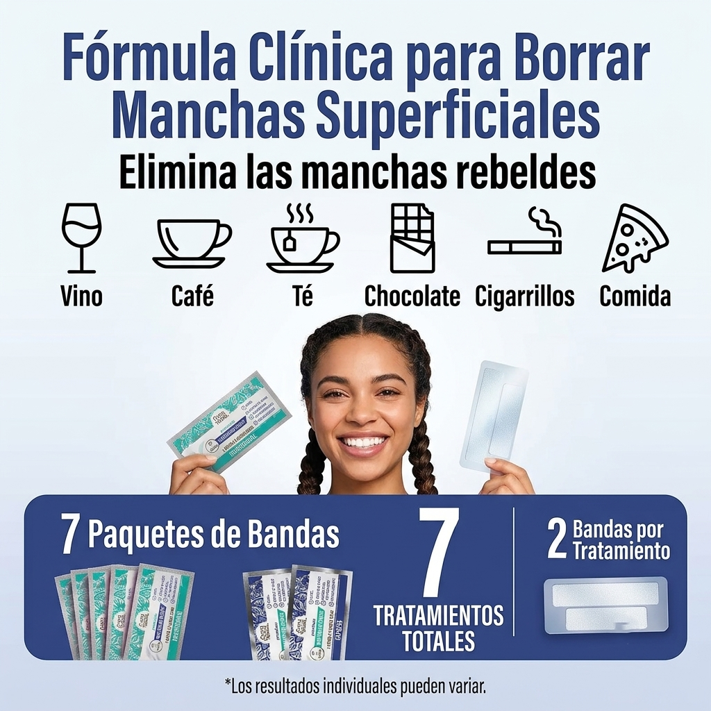 Tiras Blanqueadoras Silo — Sonrisa Visiblemente Más Clara