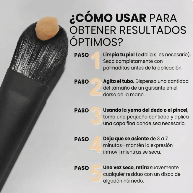 Gel tensor — mirada firme y despierta en 60 segundos