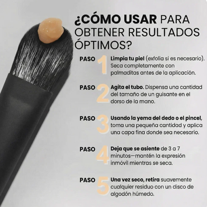 Gel tensor — mirada firme y despierta en 60 segundos
